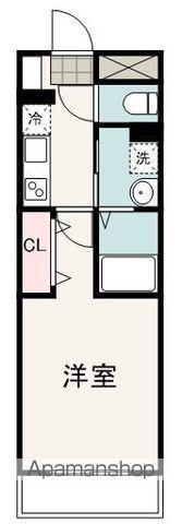 アルセア(1K/1階)の間取り写真