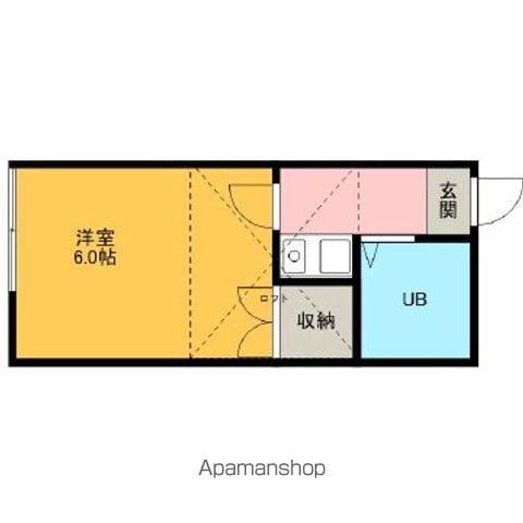 レオパレス洋光台弐番館 1階階 間取り
