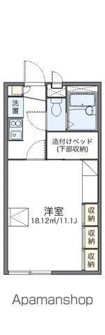 レオパレスキョウワ(1K/1階)の間取り写真