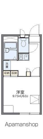 レオパレス春日井ステーション(1K/2階)の間取り写真