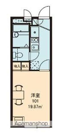 レオパレスラプランタン(1K/1階)の間取り写真