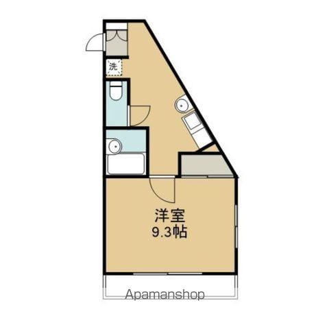 大在コーポⅢ(1K/2階)の間取り写真