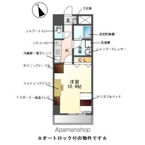 M-STAGEAOI(1K/5階)の間取り写真