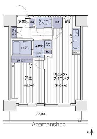 エスティメゾン大島 14階階 間取り