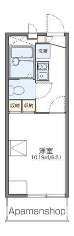 レオパレス舞浜(1K/3階)の間取り写真