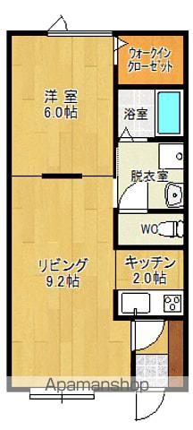 ベネッセⅤ(1LDK/2階)の間取り写真
