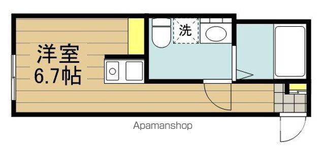 LIGHTHOUSE蕨中央(ワンルーム/3階)の間取り写真