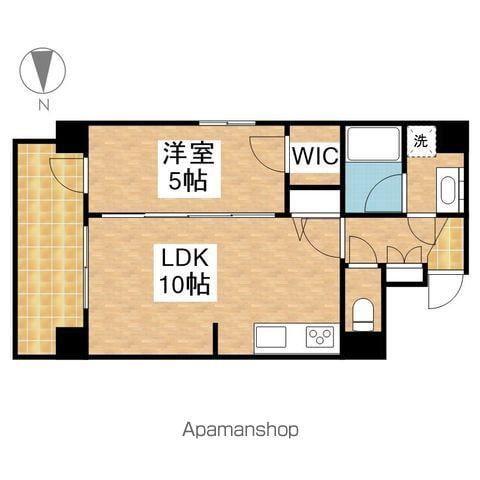 クリスタル丸の内(1LDK/2階)の間取り写真