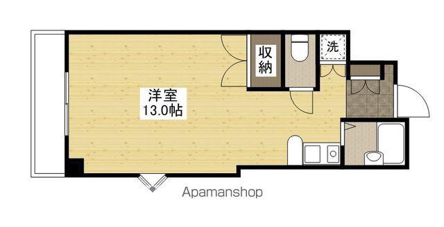 MGビル(ワンルーム/5階)の間取り写真