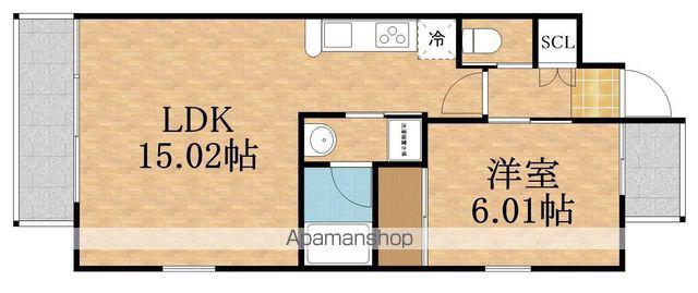 PREGIO今福鶴見(1LDK/5階)の間取り写真