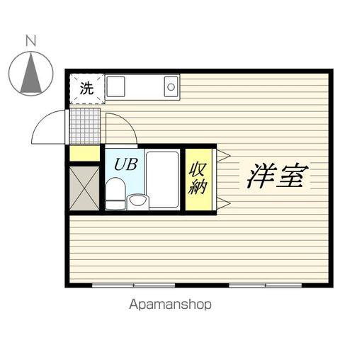 MF9ビル(ワンルーム/9階)の間取り写真