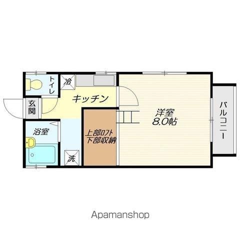 99アネックス(1K/2階)の間取り写真