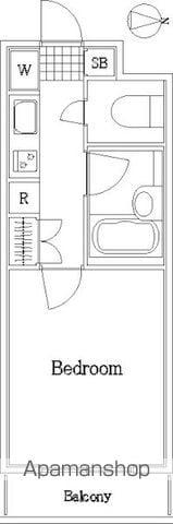 菱和パレス早稲田(1K/3階)の間取り写真