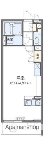 レオネクスト亜土(ワンルーム/1階)の間取り写真