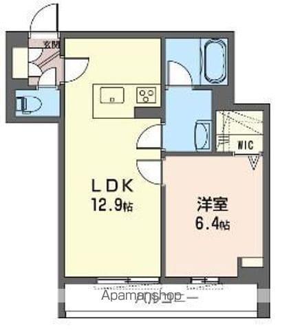 フォレナ東浦和(1LDK/2階)の間取り写真