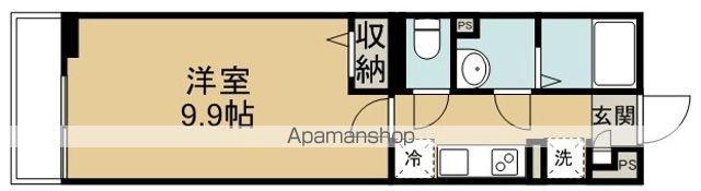 リブリ・天沼(1K/2階)の間取り写真