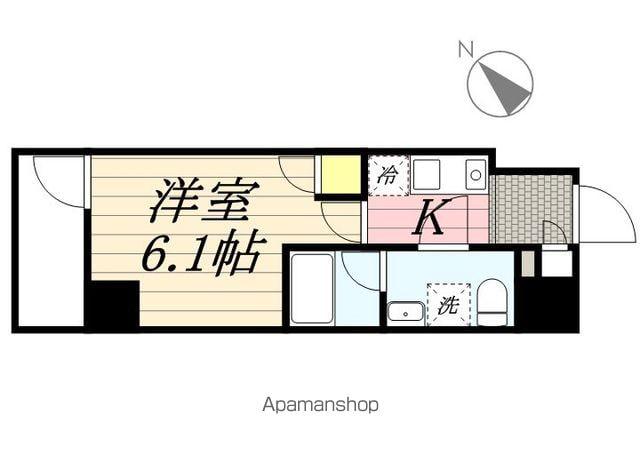リヴシティ横濱末吉町(1K/7階)の間取り写真