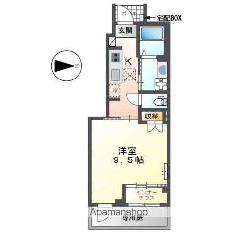 岩倉市S様 工事(1K/1階)の間取り写真