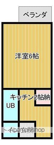 アーバンタニグチ(1K/1階)の間取り写真