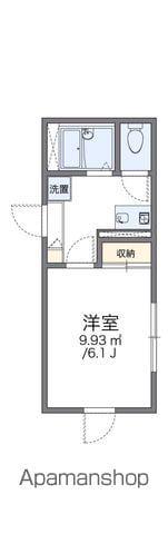 レオパレスプチベルク参番館 1階階 間取り