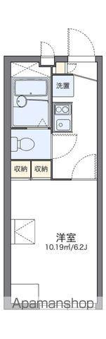 レオパレスワールド中和倉(1K/2階)の間取り写真