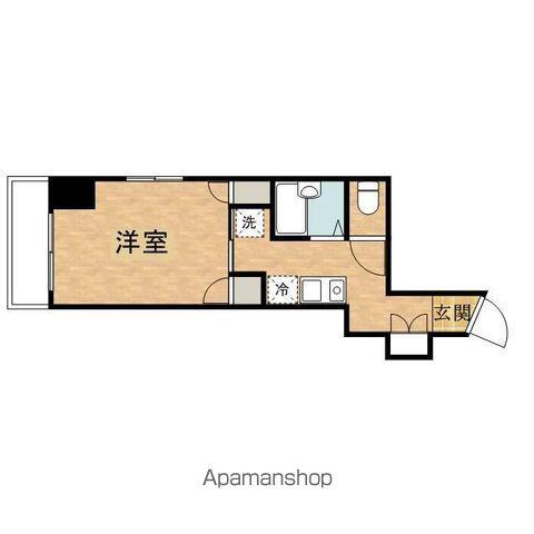 GT-Ⅱ(1K/7階)の間取り写真