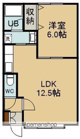 メゾンREVE(1LDK/2階)の間取り写真