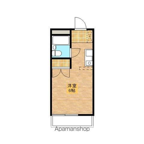 エスポアール・タケオ(ワンルーム/2階)の間取り写真