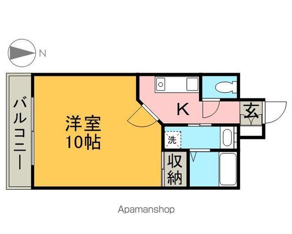 ABC SAKURA GARDEN(1K/7階)の間取り写真