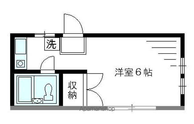 セフィーロ豪徳寺(1K/1階)の間取り写真