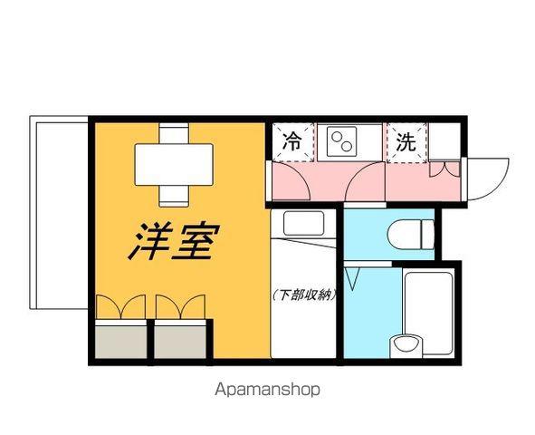レオパレスクエスタ(1K/2階)の間取り写真