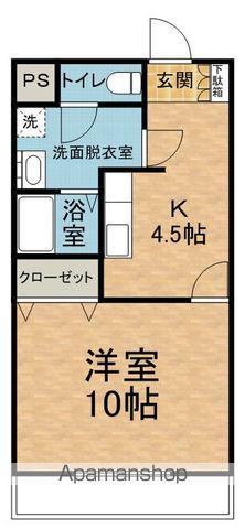 リベラALPS(1K/3階)の間取り写真