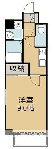 しゃとれ新寺(1K/3階)の間取り写真