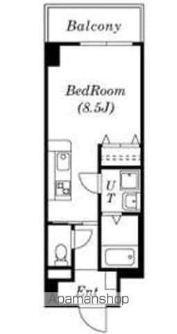 LA DOUCEUR今池(ワンルーム/5階)の間取り写真