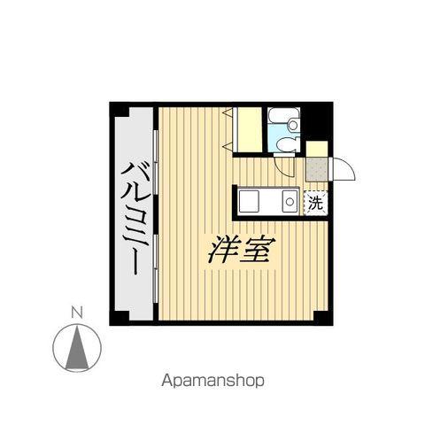 MF9ビル(ワンルーム/9階)の間取り写真