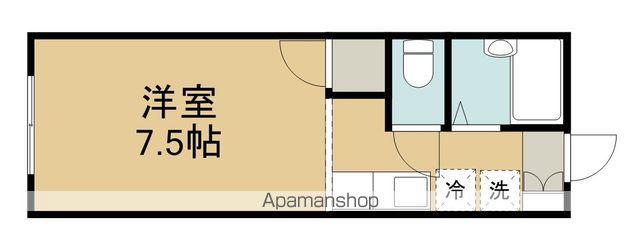 KSCOM2(1K/2階)の間取り写真