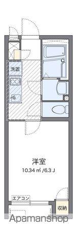 クレイノサナサルーテ ホリエ(1K/2階)の間取り写真