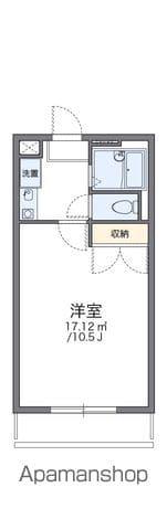 レオパレス藤の木台(1K/2階)の間取り写真