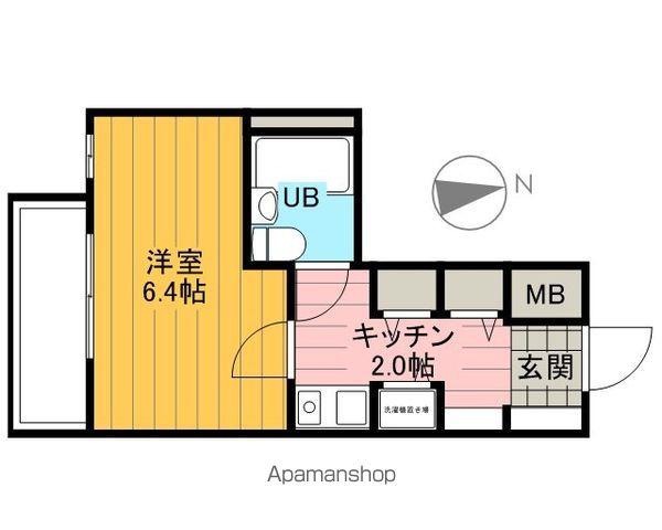 S-FORT錦糸町(1K/11階)の間取り写真