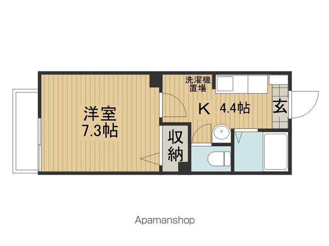 フレグランスKEN(1K/2階)の間取り写真