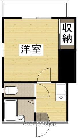 西川原第3レジデンス(1K/1階)の間取り写真