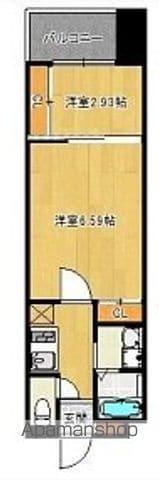 グランパーク県庁前(2K/5階)の間取り写真