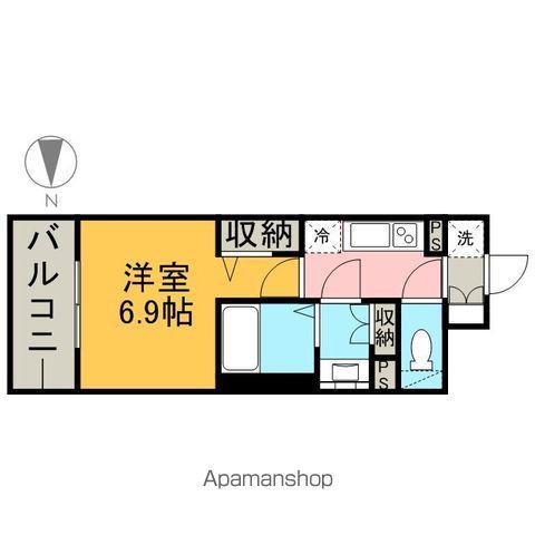 N.S ZEAL大曽根(1K/5階)の間取り写真