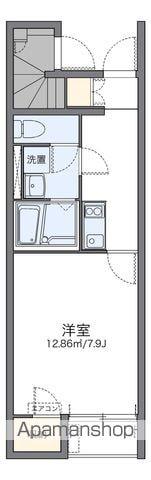レオネクストたけくま(1K/1階)の間取り写真