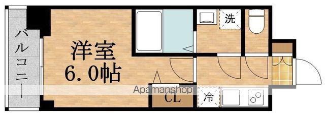 FASTATE北大阪ラッセル(1K/7階)の間取り写真