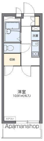 レオパレスコモディタ(1K/2階)の間取り写真