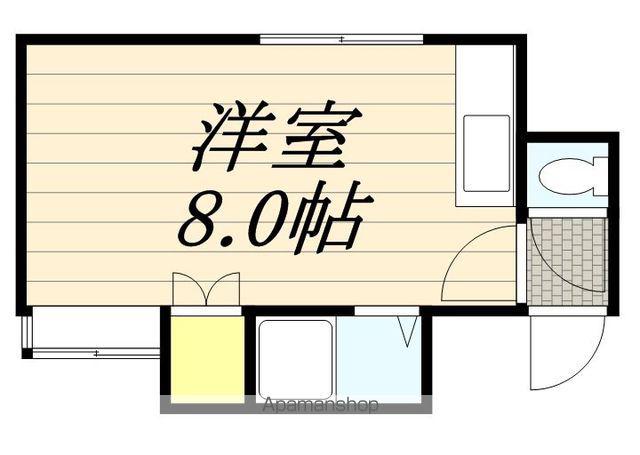 ルセアン本郷(1DK/2階)の間取り写真