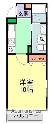 ISM伝馬町(1K/5階)の間取り写真