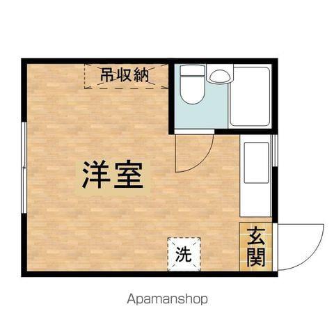 ハイグレード永山(ワンルーム/2階)の間取り写真