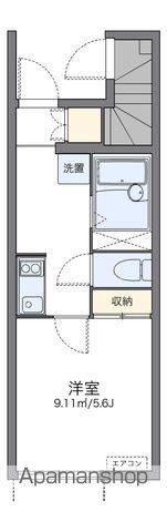 レオネクストパラシオン南明(1K/1階)の間取り写真